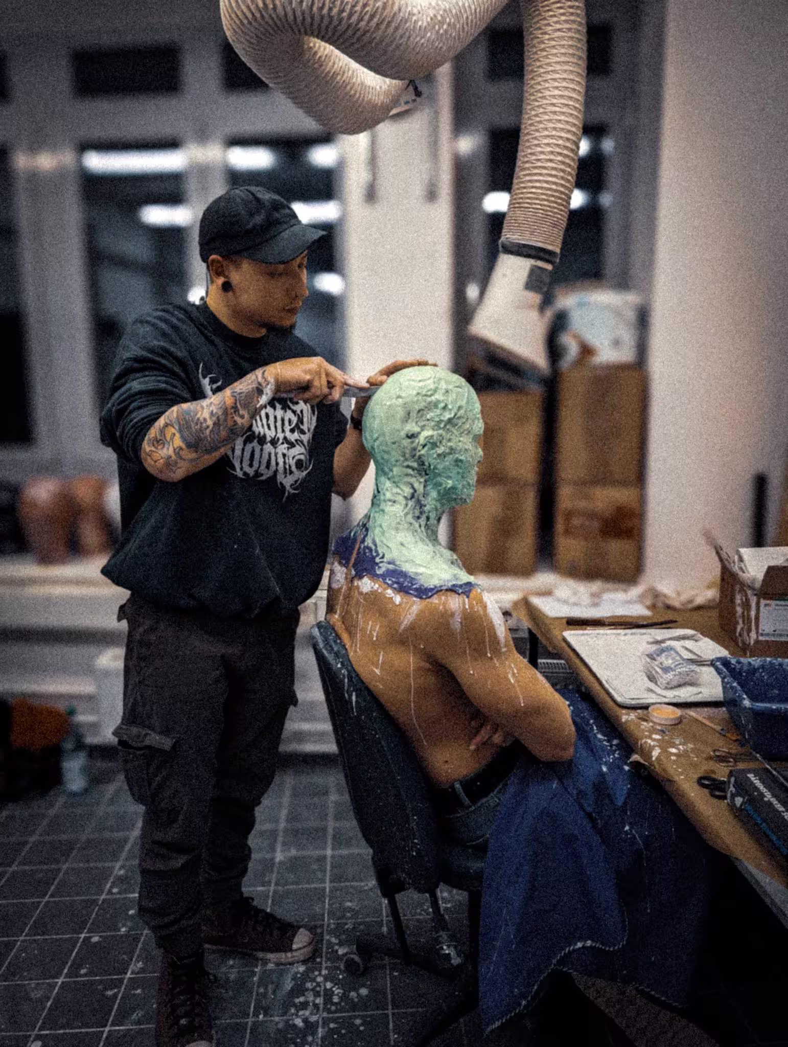 Domanh SFX — Arbeit an einem Live Prop